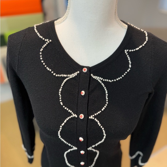 Anthropologie HWR Vintage Looking Cardigan Sweater XS - Picture 6 of 14